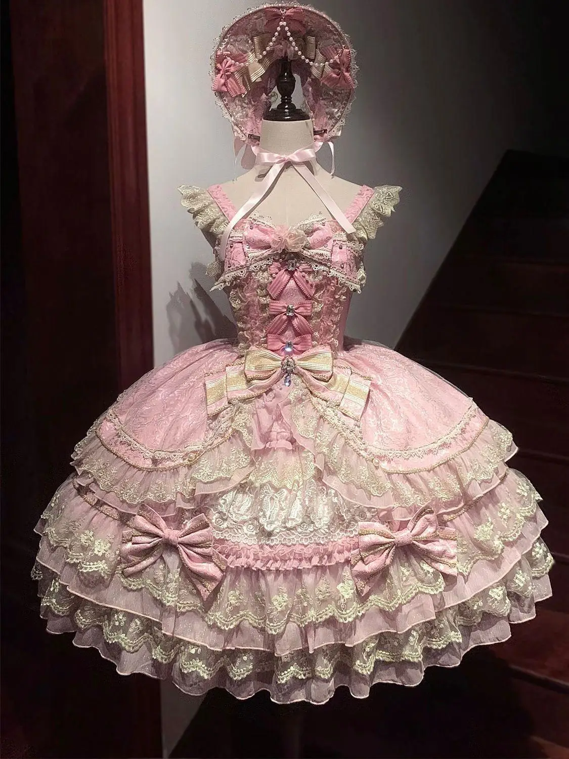 Shift Dress Sleeveless - IUM JKS Skirt Y2K Japanese Lolita