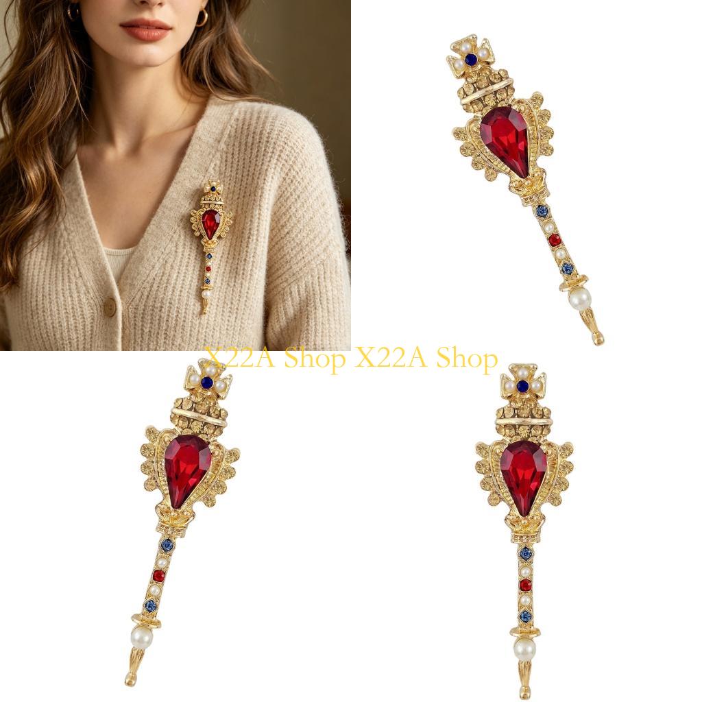Unique Retro Magical Wand Broo - Unique Women'S Formal Wear 评论和价格