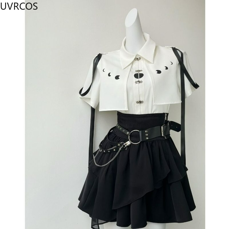 Y2k Aesthetic Lolita Style 2 P - Japanese Women Formal Wear 评论和价格