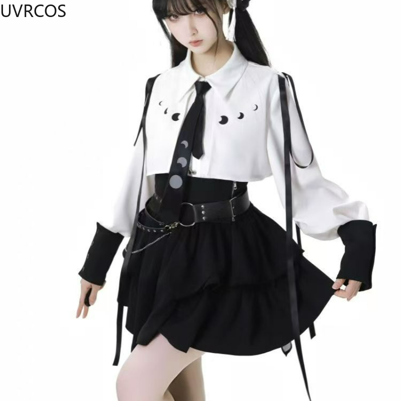 Y2k Aesthetic Lolita Style 2 P - Japanese Women Formal Wear 评论和价格