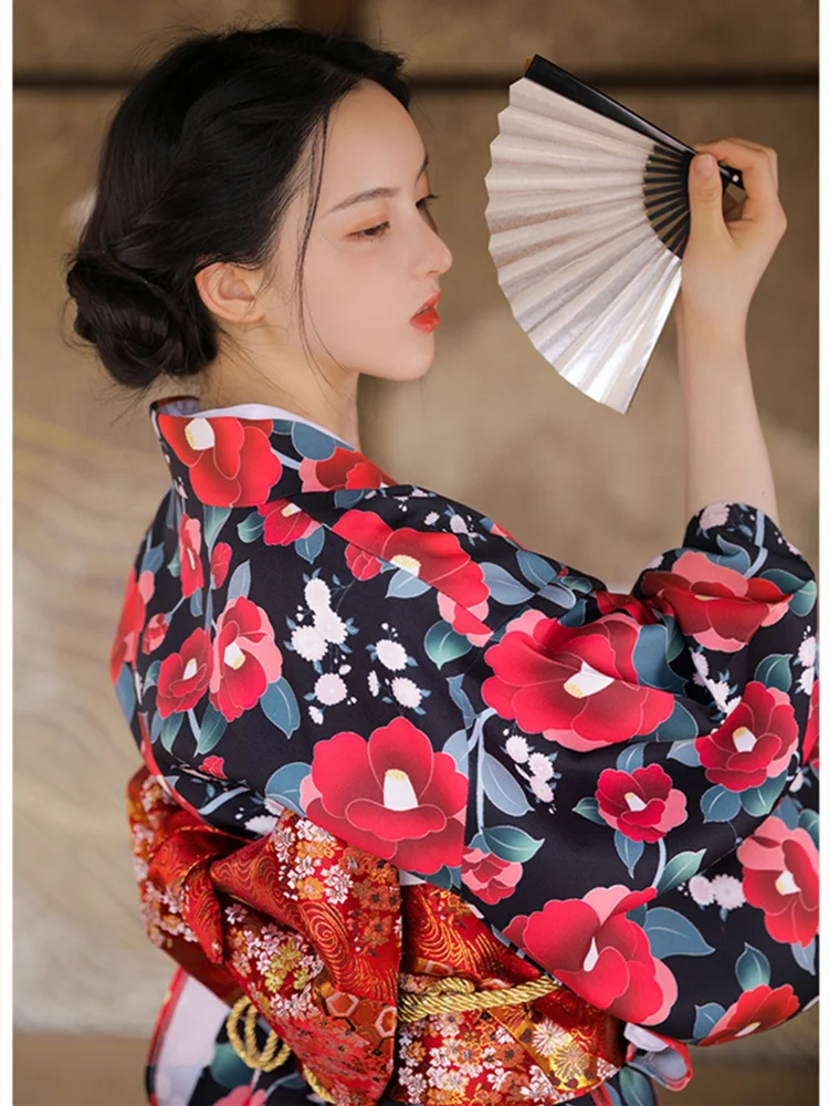 Vintage Style Women's Floral P - Japanese Women Formal Wear 评论和价格