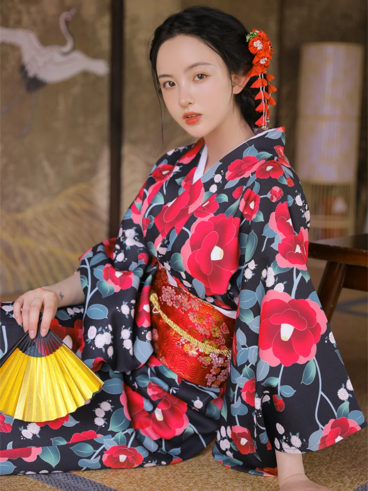 Vintage Style Women's Floral P - Japanese Women Formal Wear 评论和价格