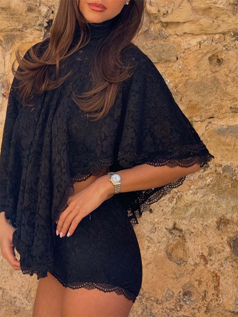 Summer Lace Women Pants Set Se - Women'S Holiday Formal Wear 评论和价格