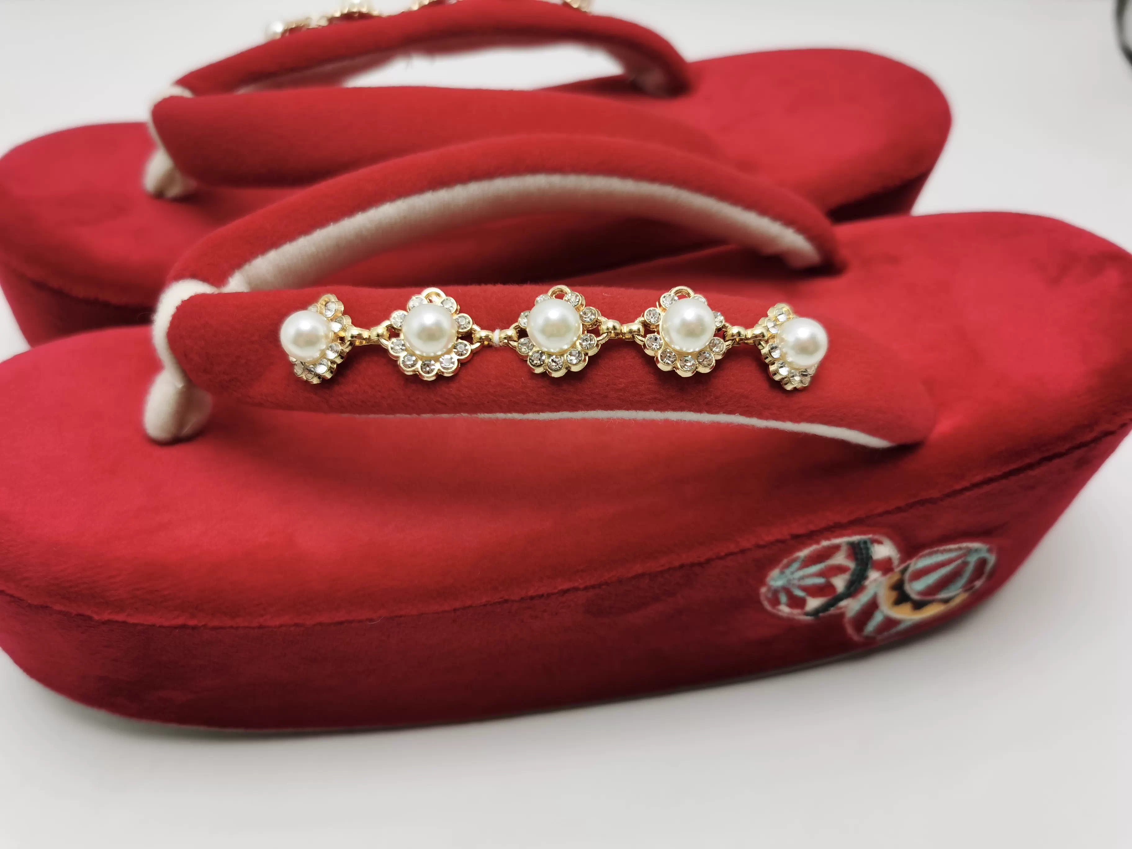 Japanese Cork-Soled Sandals (Z - Japanese Women Formal Wear 评论和价格