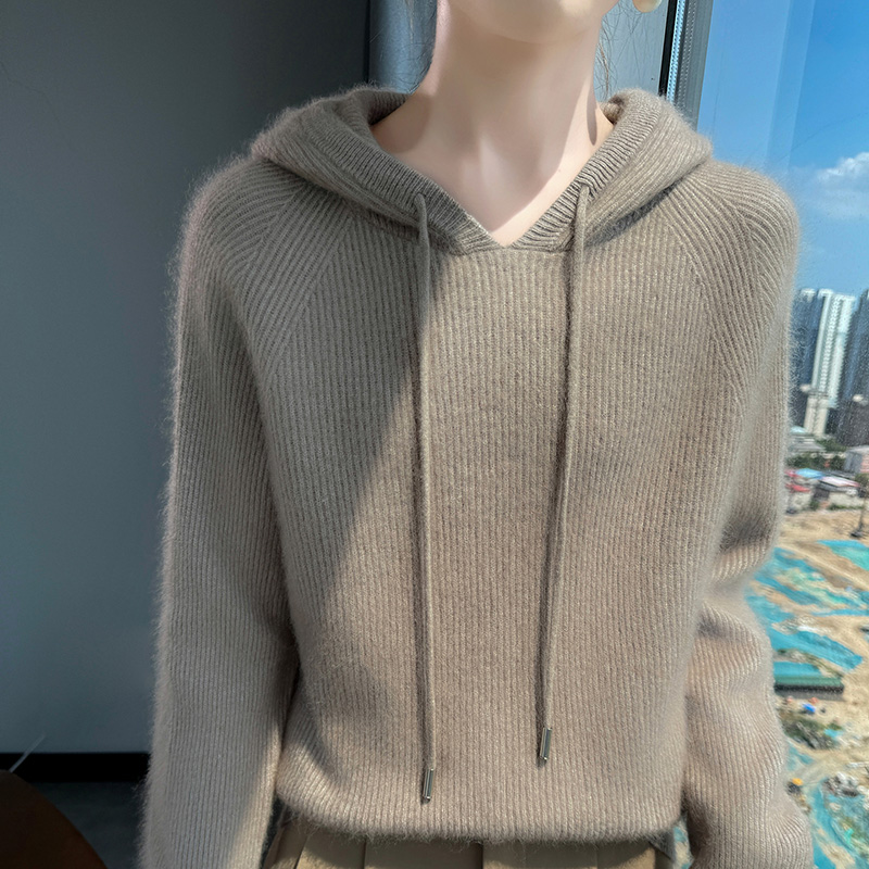 100% Mink Cashmere Autumn Wint - Cashmere Sweater Formal 评论和价格