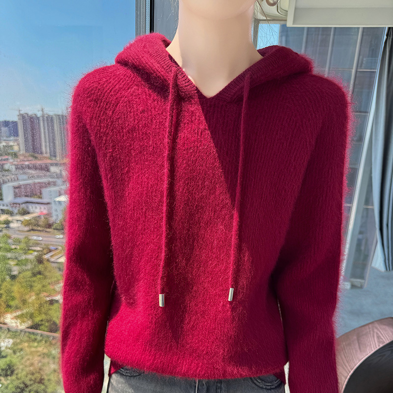 100% Mink Cashmere Autumn Wint - Cashmere Sweater Formal 评论和价格