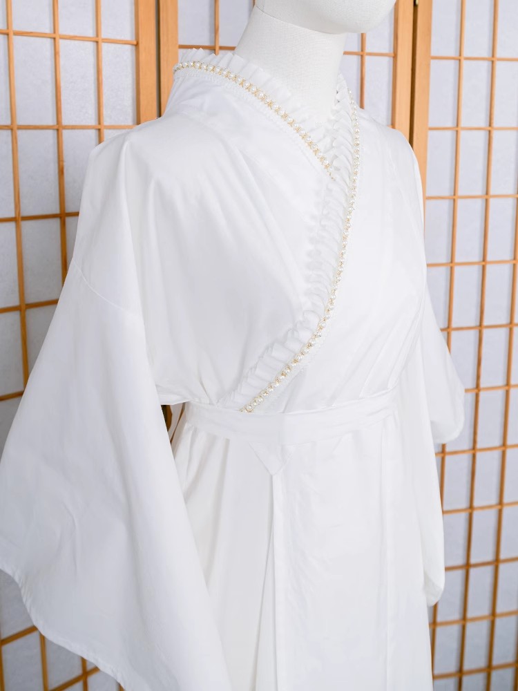 Lace-Trimmed Kimono Undergarme - Japanese Women Formal Wear 评论和价格