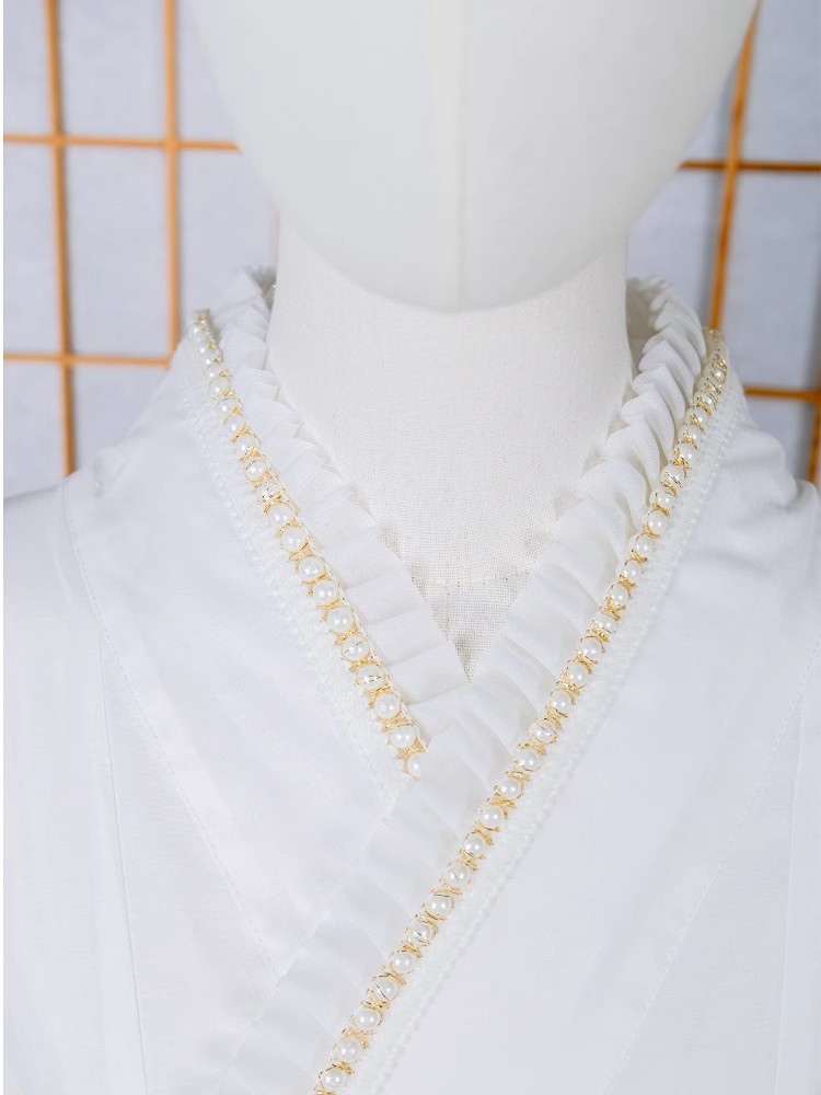 Lace-Trimmed Kimono Undergarme - Japanese Women Formal Wear 评论和价格