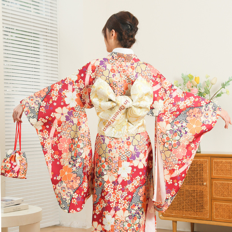 Japanese Kimono Women's Improv - Japanese Women Formal Wear 评论和价格
