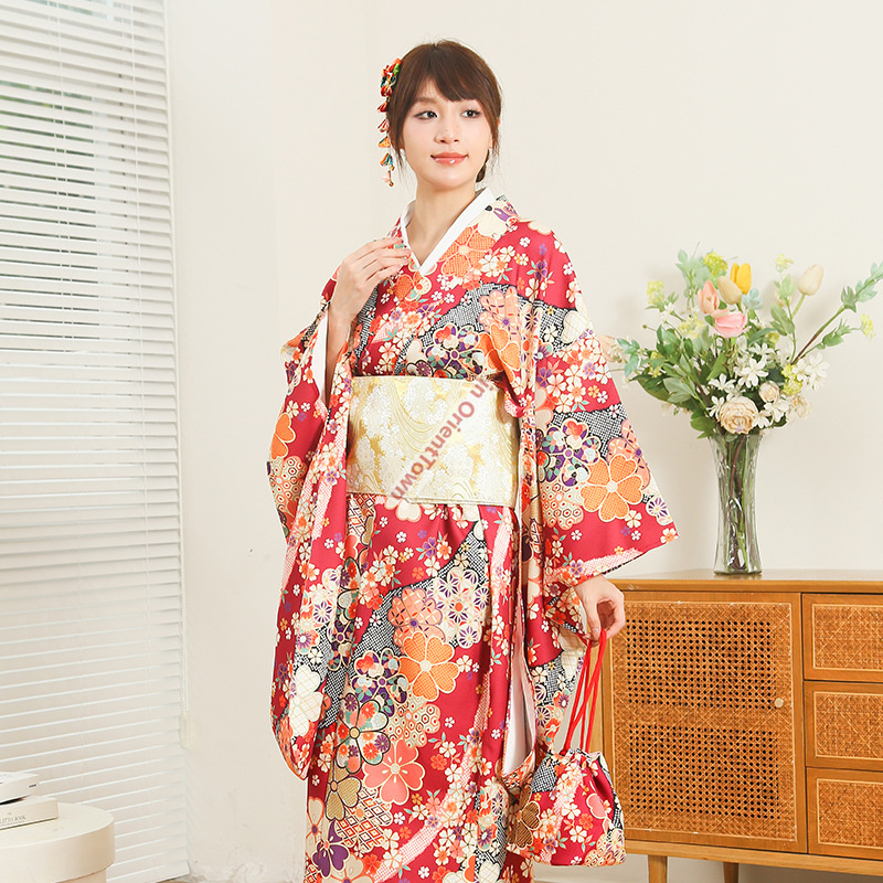 Japanese Kimono Women's Improv - Japanese Women Formal Wear 评论和价格
