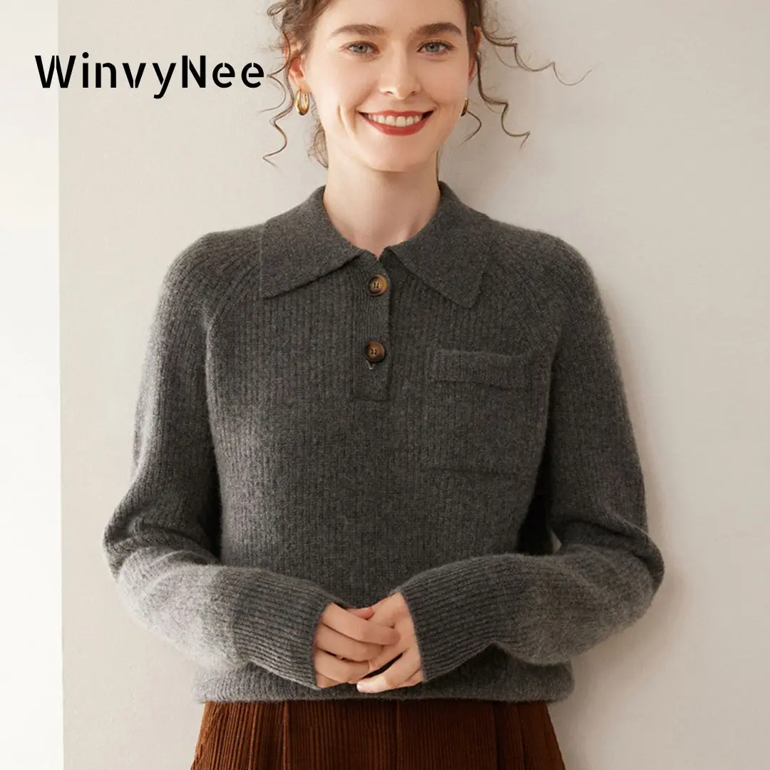 WinvyNee Women's Cashmere Wool - Cashmere Sweater Formal 评论和价格