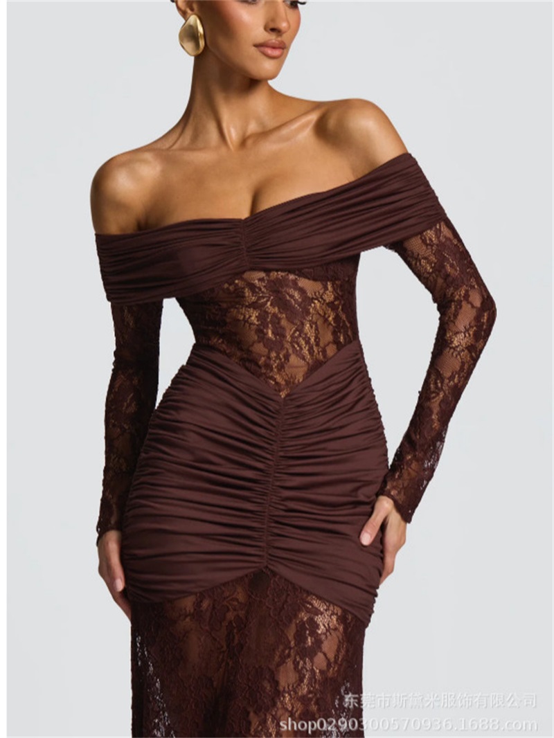 Sexy Lace Mermaid Women Prom D - Women'S Holiday Formal Wear 评论和价格