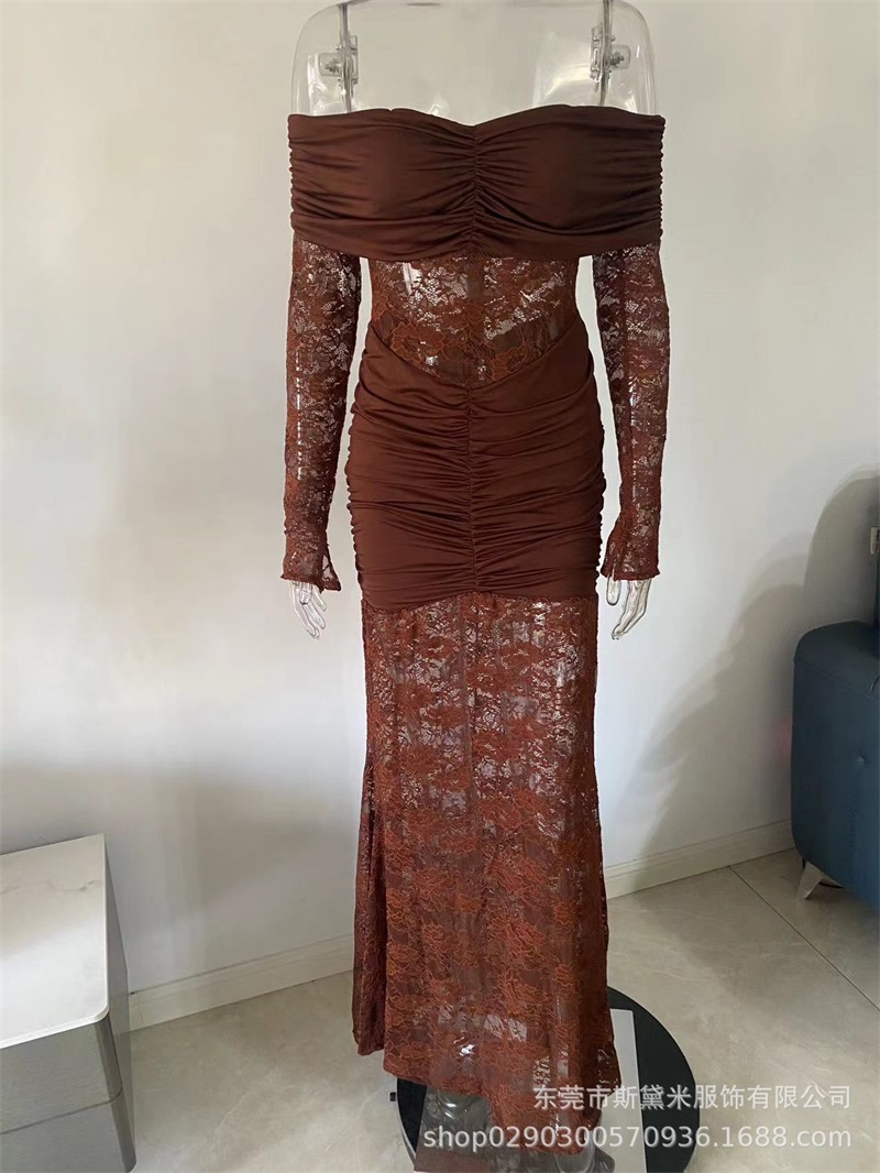 Sexy Lace Mermaid Women Prom D - Women'S Holiday Formal Wear 评论和价格