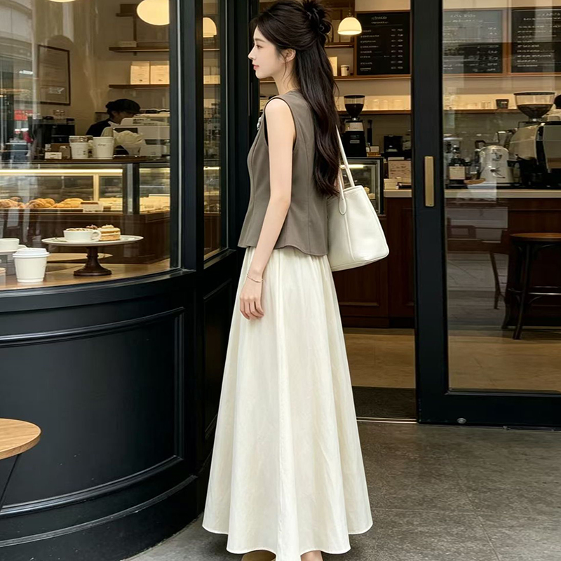 2026 Summer Gentle Flower Wais - Shift Dress Sleeveless 评论和价格