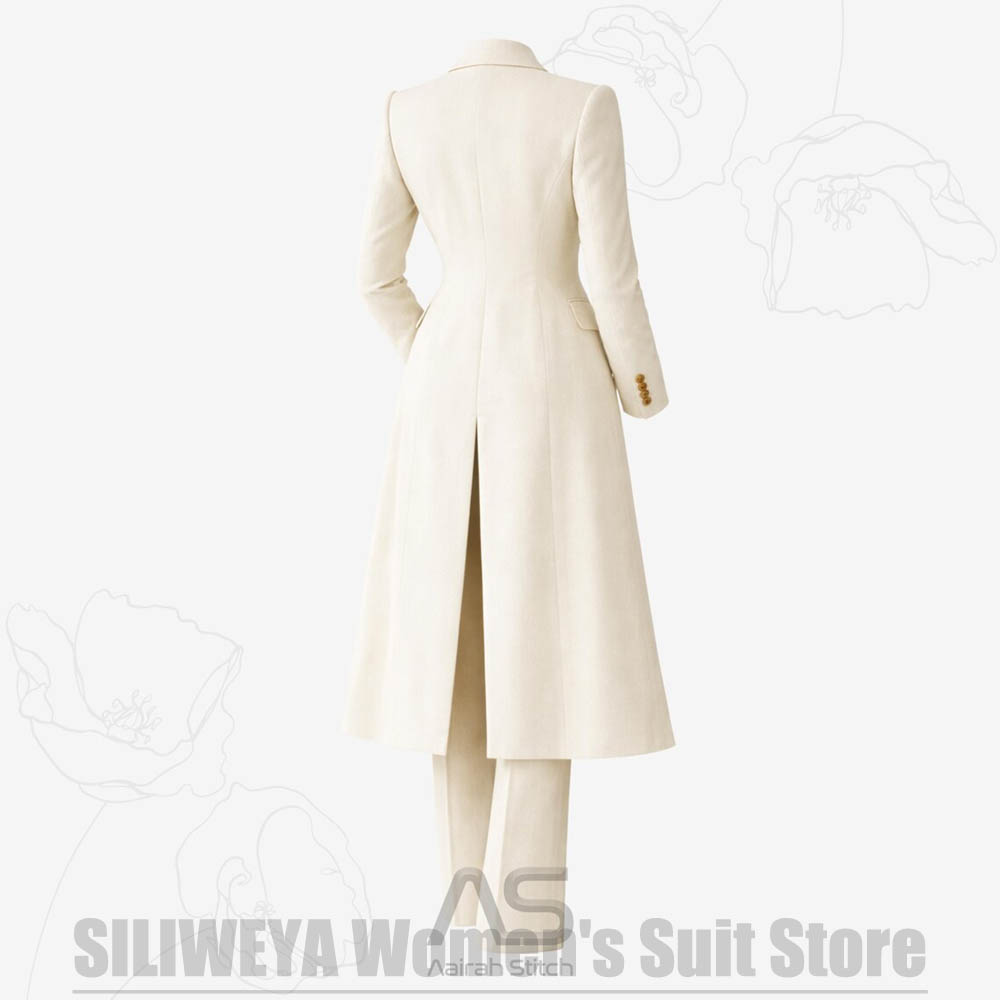 Women's Suit 3 Piece Double Br - Women'S Elegant Formal Wear 评论和价格