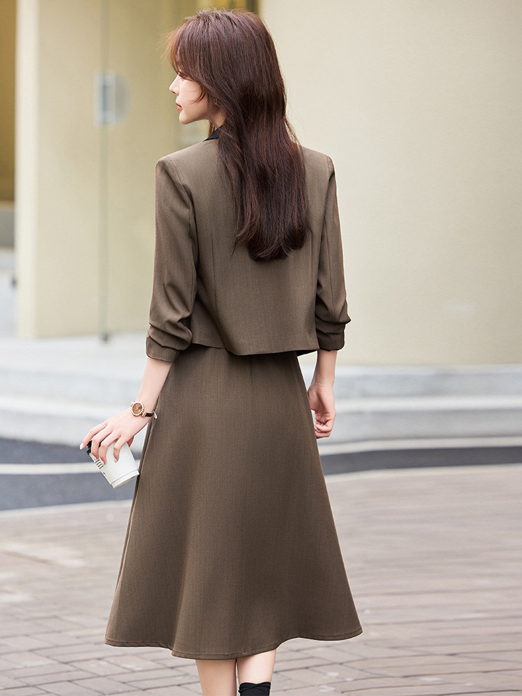 Gray short blazer for women, n - Women'S Elegant Formal Wear 评论和价格