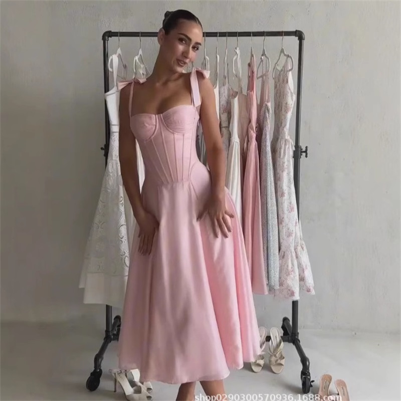 Sexy Pink Women Prom Dress Sle - Women'S Holiday Formal Wear 评论和价格