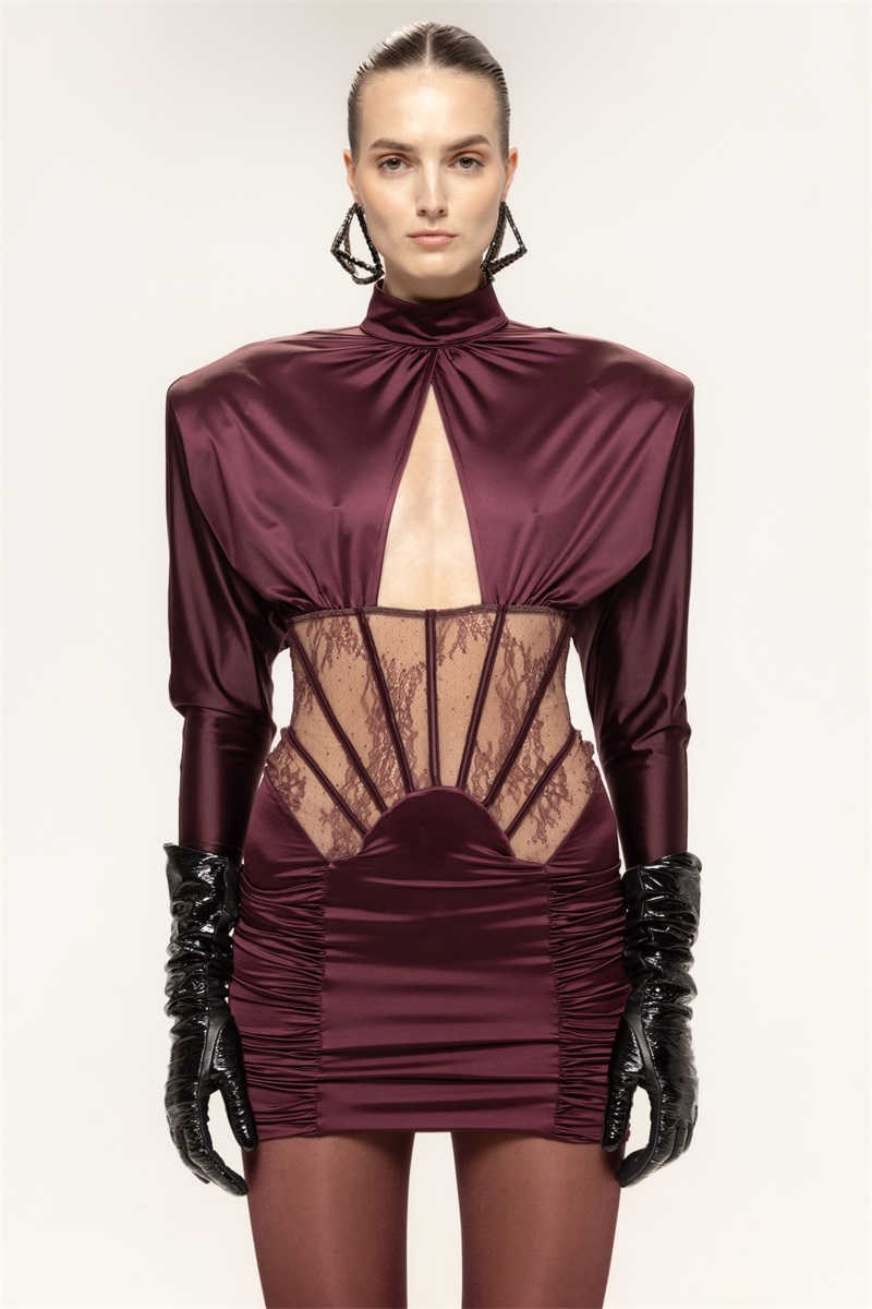 Fuchsia Women Prom Dress Sexy  - Women'S Holiday Formal Wear 评论和价格