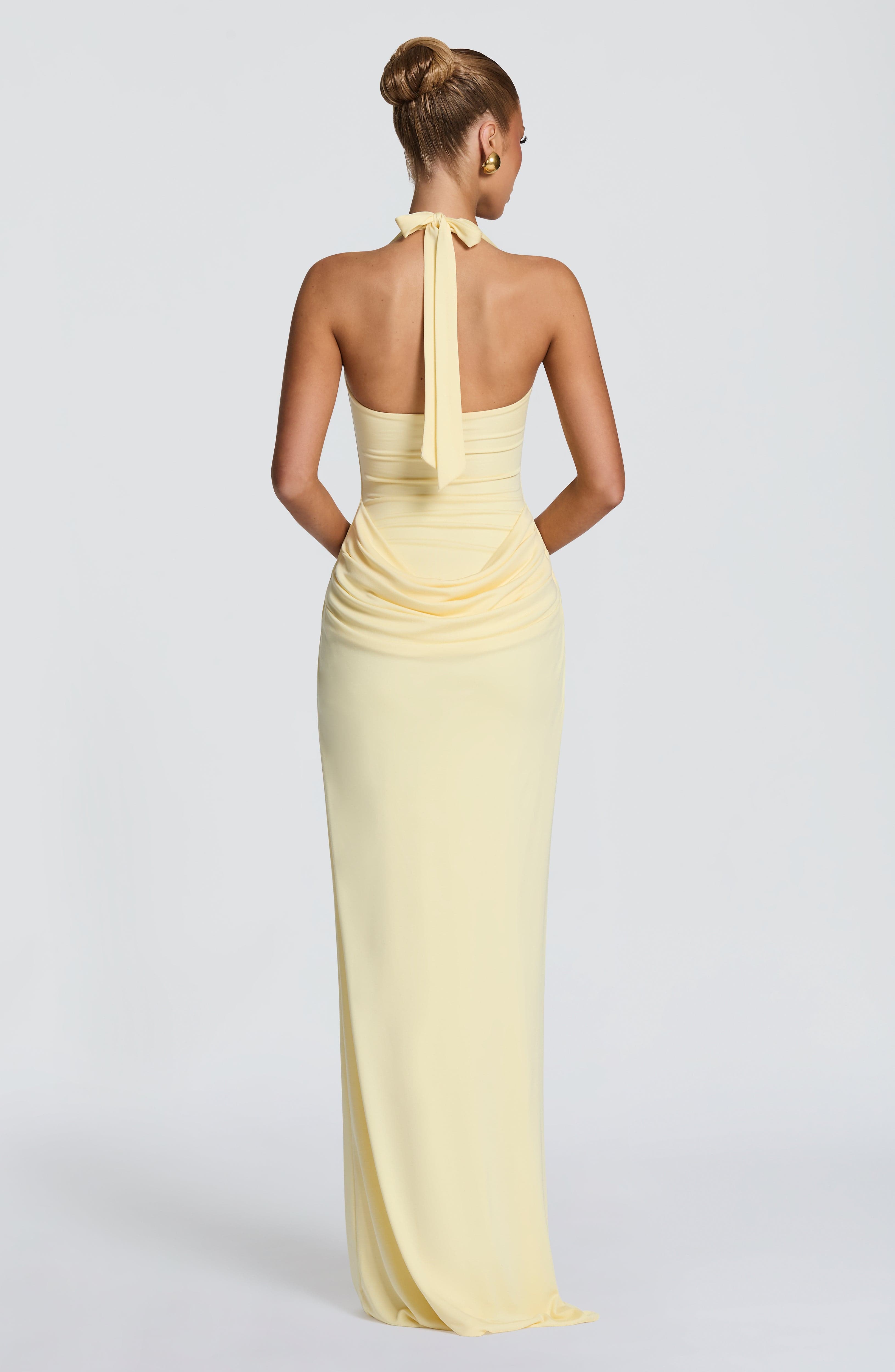 Halter Square Neck Maxi Dress  - Shift Dress Sleeveless 评论和价格