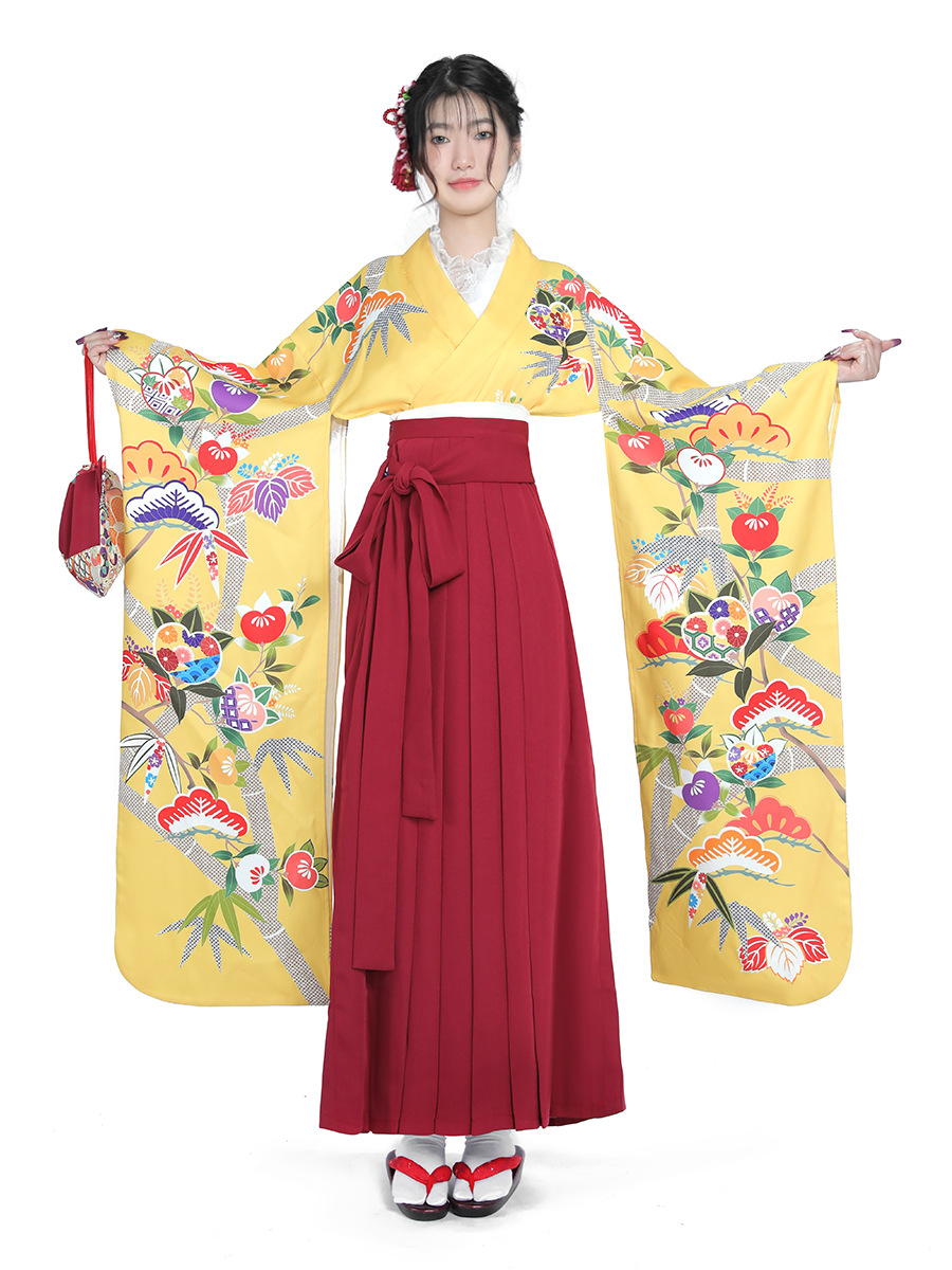 Women's Japanese Kimono Set Wa - Japanese Women Formal Wear 评论和价格